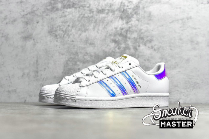 ADIDAS SUPERSTAR SHOES CLOUD WHITE/GOLD METALLIC/CORE BLACK FX7565