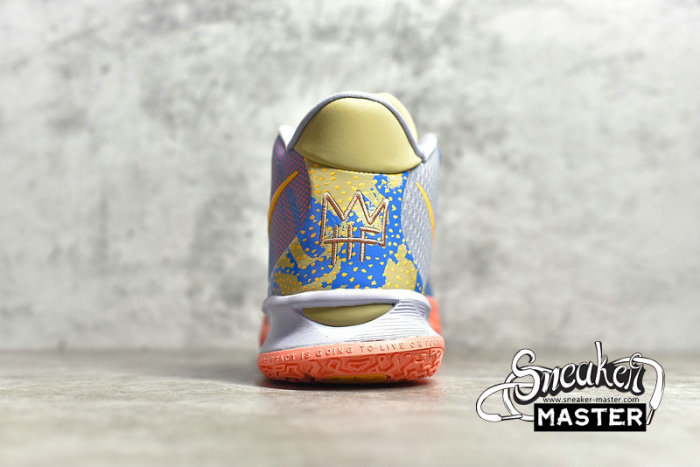 NIKE KYRIE 7 EXPRESSIONS GHOST/LASER ORANGE/BLUE BEYOND DC0588-003