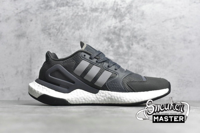 ADIDAS DAY JOGGER SHOES DARK GREY/CLOUD WHITE/GREY FW3019