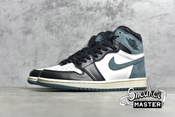 NIKE AIR JORDAN 1 RETRO HIGH OG BG BLUE MOON SUMMIT WHITE/BLUE MOON-BLACK 575441-115