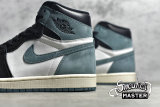 NIKE AIR JORDAN 1 RETRO HIGH OG BG BLUE MOON SUMMIT WHITE/BLUE MOON-BLACK 575441-115