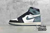NIKE AIR JORDAN 1 RETRO HIGH OG BG BLUE MOON SUMMIT WHITE/BLUE MOON-BLACK 575441-115
