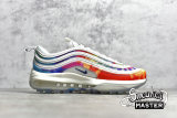 NIKE AIR MAX 97 GOLF TIE DYE SUMMIT WHITE/LEMON VENOM-INDIGO FOG-DEEP ROYAL BLUE CK1219-100