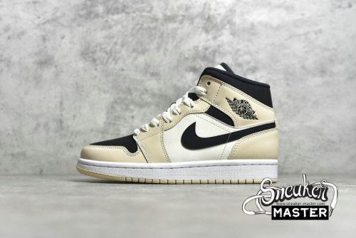 NIKE AIR JORDAN 1 MID GUAVA ICE GUAVA ICE/SAIL/BLACK-BARELY ORANGE BQ6472-800