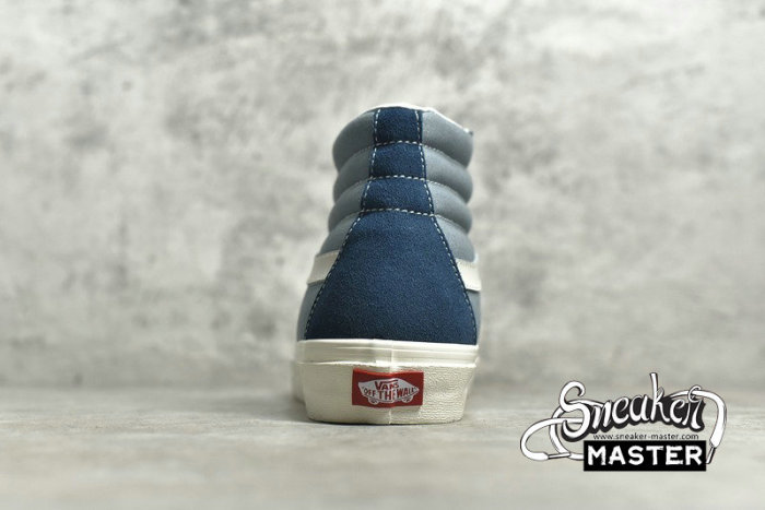 VANS SK8-HIGH VAULT OG BLUE/NAVY BLUE/WHITE VN0A4BVBOIF