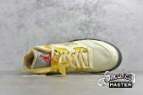 NIKE OFF-WHITE X AIR JORDAN 5 SP SAIL/FIRE RED/MUSLIN/BLACK DH8565-100
