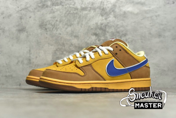 NIKE DUNK LOW SB PREMIUM NEWCASTLE BROWN ALE GOLD/ATLANTIC BLUE 313170-741