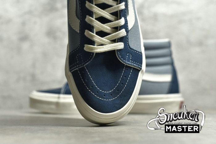 VANS SK8-HIGH VAULT OG BLUE/NAVY BLUE/WHITE VN0A4BVBOIF