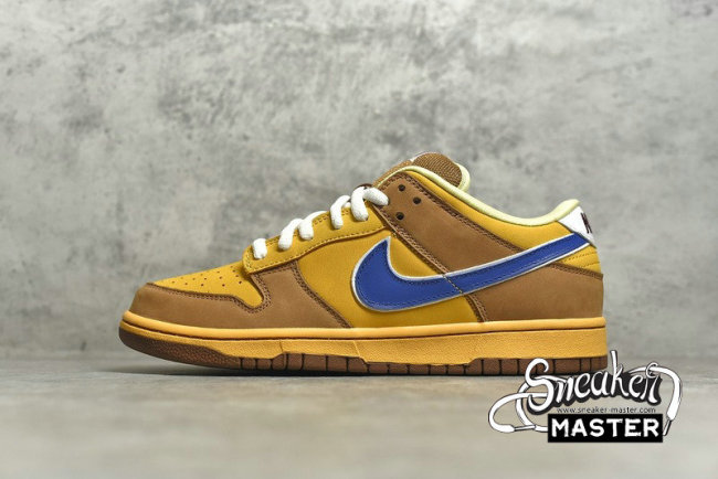 NIKE DUNK LOW SB PREMIUM NEWCASTLE BROWN ALE GOLD/ATLANTIC BLUE 313170-741