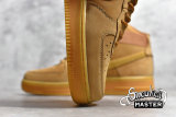 NIKE AIR FORCE 1 HIGH FLAX/WHEAT-GUM LIGHT BROWN-BLACK CJ9178-200