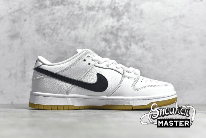 NIKE SB DUNK LOW PRO ISO ORANGE LABEL WHITE/BLACK-WHITE CD2563-100