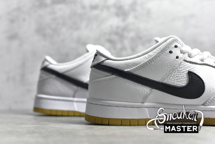 NIKE SB DUNK LOW PRO ISO ORANGE LABEL WHITE/BLACK-WHITE CD2563-100