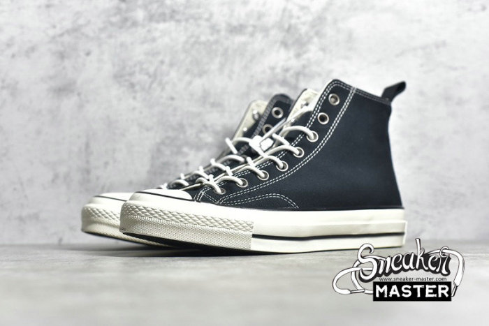 CONVERSE CHUCK TAYLOR ALL-STAR 70S HIGH BLACK/BLACK/EGRET 162050C