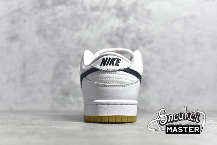 NIKE SB DUNK LOW PRO ISO ORANGE LABEL WHITE/BLACK-WHITE CD2563-100