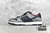 NIKE SUPREME X DUNK LOW PRO SB BLACK CEMENT BLACK/BLACK-CEMENT GREY 304292-131