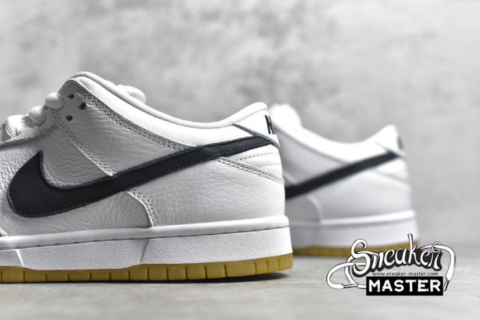 NIKE SB DUNK LOW PRO ISO ORANGE LABEL WHITE/BLACK-WHITE CD2563-100