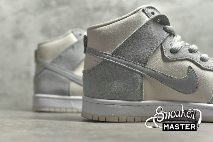 NIKE SB DUNK HIGH PRO WHITE/BLUE/LIGHT GREY BQ6826-101
