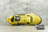 NIKE AIR JORDAN 4 RETRO LS LIGHTNING TOUR YELLOW/DARK BLUE-GREY-WHITE 314254-702