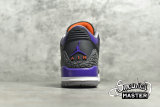 NIKE AIR JORDAN 3 RETRO BLACK/CEMENT GREY-WHITE-COURT PURPLE CT8532-050