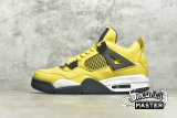 NIKE AIR JORDAN 4 RETRO LS LIGHTNING TOUR YELLOW/DARK BLUE-GREY-WHITE 314254-702