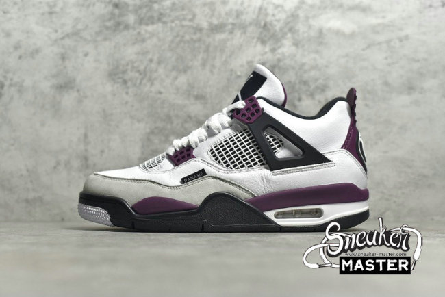 NIKE PARIS SAINT-GERMAIN X AIR JORDAN 4 RETRO BORDEAUX WHITE/NEUTRAL GREY/BLACK/BORDEAUX CZ5624-100