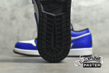 NIKE AIR JORDAN 1 LOW GAME ROYAL WHITE/GAME ROYAL/BLACK 553558-124