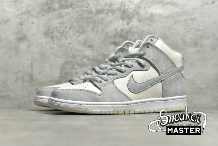 NIKE SB DUNK HIGH PRO WHITE/BLUE/LIGHT GREY BQ6826-101