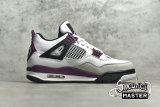 NIKE PARIS SAINT-GERMAIN X AIR JORDAN 4 RETRO BORDEAUX WHITE/NEUTRAL GREY/BLACK/BORDEAUX CZ5624-100