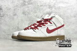 NIKE DUNK HIGH PRO SB BIRCH/HYPER RED 305050-206