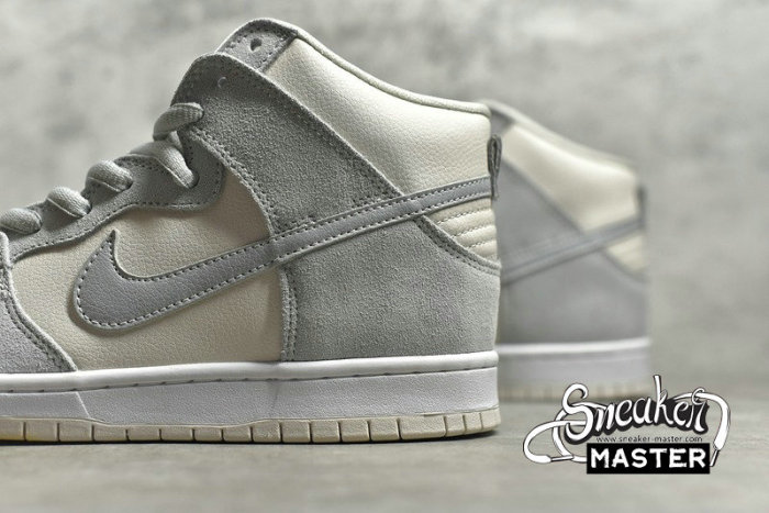 NIKE SB DUNK HIGH PRO WHITE/BLUE/LIGHT GREY BQ6826-101