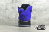 NIKE AIR JORDAN 5 RETRO ALTERNATE GRAPE GRAPE ICE/NEW EMERALD-BLACK 136027-500