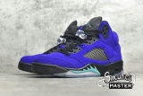NIKE AIR JORDAN 5 RETRO ALTERNATE GRAPE GRAPE ICE/NEW EMERALD-BLACK 136027-500