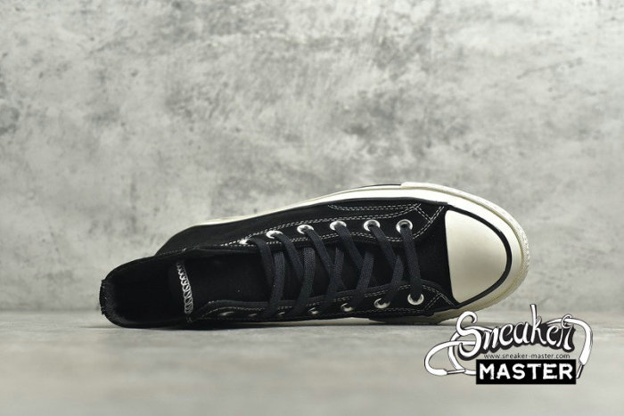 CONVERSE CHUCK TAYLOR ALL-STAR HIGH 70S BLACK/BLACK/WHITE 169336C