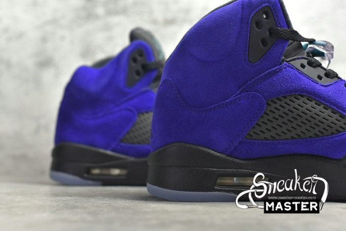 NIKE AIR JORDAN 5 RETRO ALTERNATE GRAPE GRAPE ICE/NEW EMERALD-BLACK 136027-500