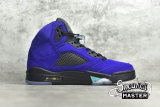 NIKE AIR JORDAN 5 RETRO ALTERNATE GRAPE GRAPE ICE/NEW EMERALD-BLACK 136027-500