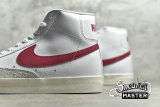 NIKE BLAZER MID '77 VNTG WHITE/WHITE/BRICK RED BQ6806-102
