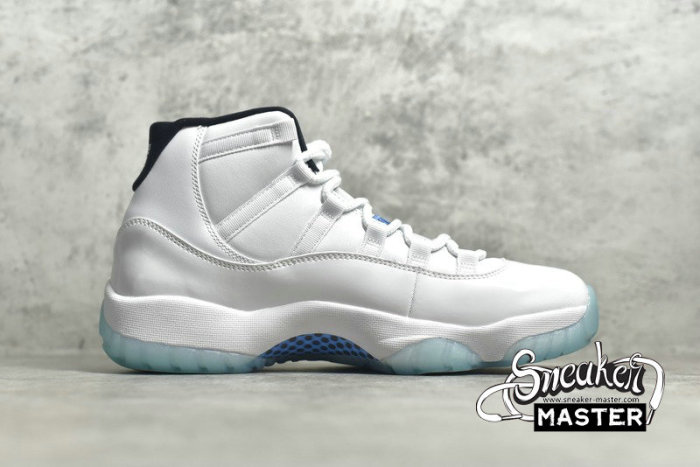 NIKE AIR JORDAN 11 RETRO LEGEND BLUE 2014 WHITE/LEGEND BLUE 378037-117