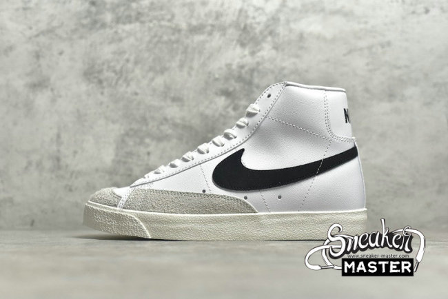 NIKE BLAZER MID '77 VINTAGE WHITE/WHITE/BLACK BQ6806-100