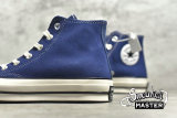 CONVERSE CHUCK TAYLOR ALL STAR 70S HIGH UNIVERSITY BLUE/UNIVERSITY BLUE/WHITE 168509C