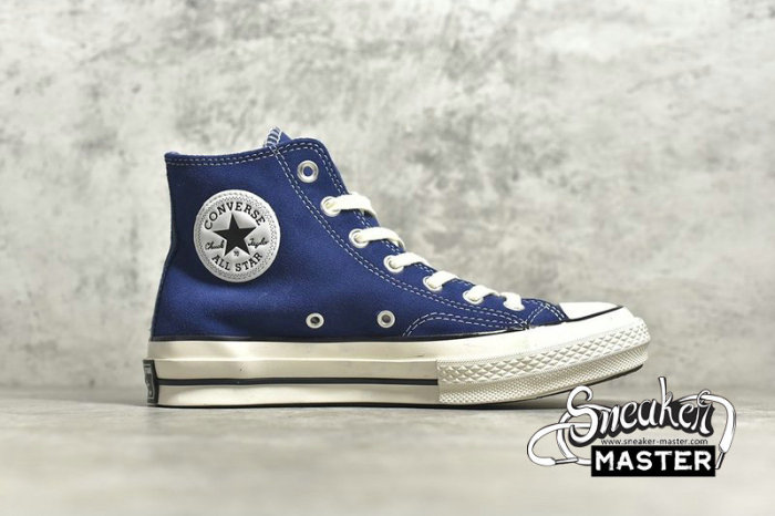 CONVERSE CHUCK TAYLOR ALL STAR 70S HIGH UNIVERSITY BLUE/UNIVERSITY BLUE/WHITE 168509C