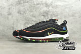 NIKE AIR MAX 97 WORLDWIDE PACK BLACK/GREEN STRIKE/FLASH CRIMSON/WHITE CZ5607-001
