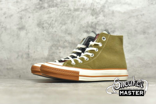 CONVERSE CHUCK TAYLOR ALL STAR HIGH 70S KHAKI/BLACK/BEIGE 169843C