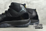 NIKE AIR JORDAN 11 RETRO GAMMA BLUE BLACK/GAMMA BLUE-VARSITY MAIZE 378037-006