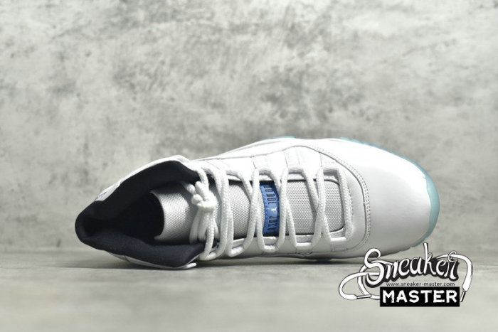 NIKE AIR JORDAN 11 RETRO LEGEND BLUE 2014 WHITE/LEGEND BLUE 378037-117