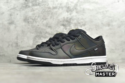 NIKE CIVILIST X DUNK LOW PRO SB QS THERMOGRAPHY BLACK/BLACK/BLACK CZ5123-001