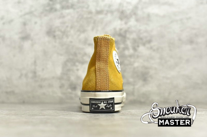 CONVERSE CHUCK TAYLOR ALL STAR 70S HIGH MUSTARD YELLOW/MUSTARD YELLOW/WHITE 159189C