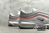 NIKE AIR MAX 97 ESSENTIAL FLASH CRIMSON WHITE/FLASH CRIMSON/METALLIC SILVER/RACER BLUE CZ6087-101