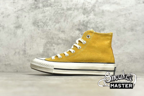 CONVERSE CHUCK TAYLOR ALL STAR 70S HIGH MUSTARD YELLOW/MUSTARD YELLOW/WHITE 159189C