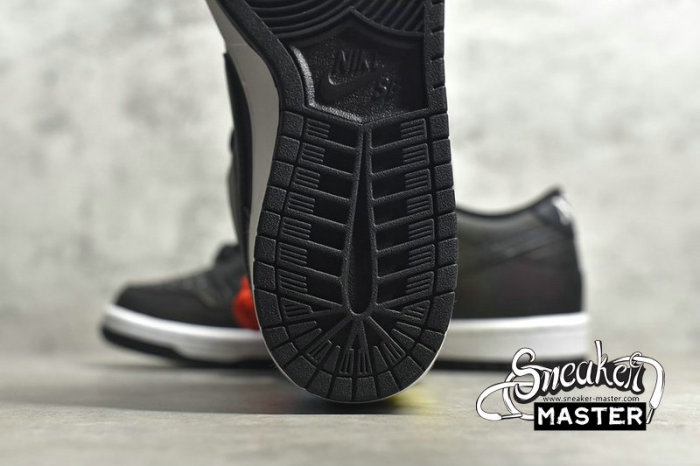 NIKE CIVILIST X DUNK LOW PRO SB QS THERMOGRAPHY BLACK/BLACK/BLACK CZ5123-001