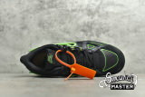 NIKE OFF-WHITE X AIR RUBBER DUNK GREEN STRIKE BLACK/WHITE-GREEN STRIKE CU6015-001